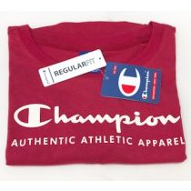 Camiseta Champion Logo Rochester Crewneck Women Color, Rojo 